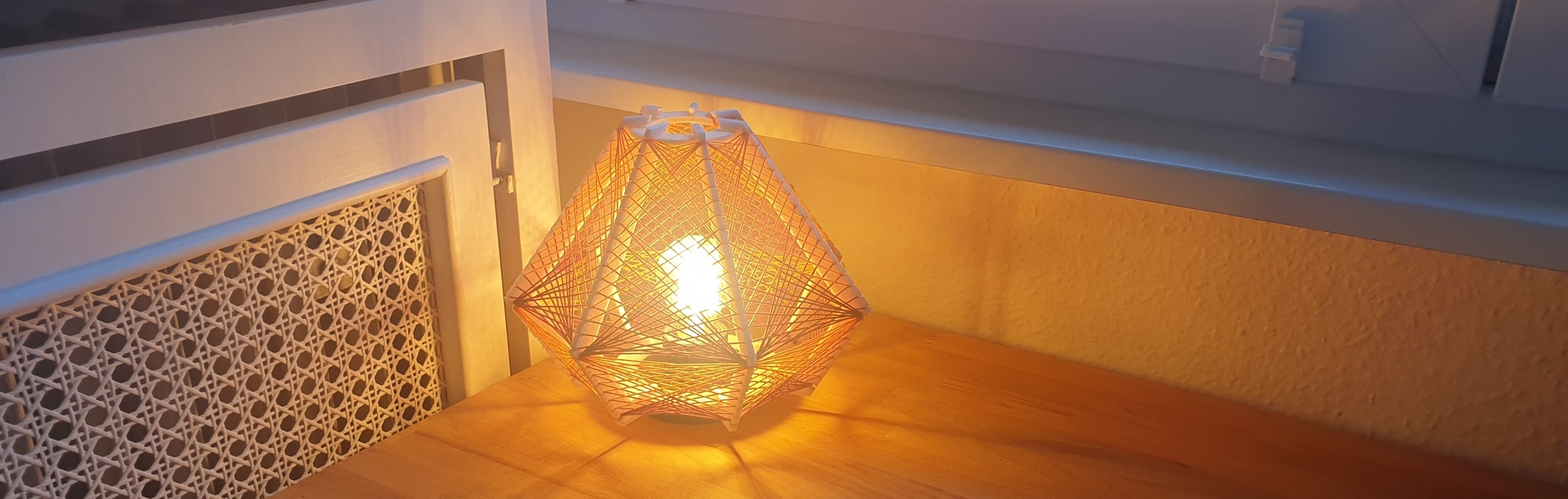 Stringart-Lamp